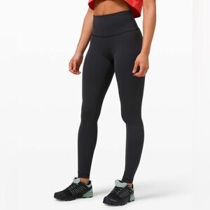 Lululemon Wunder Train High-Rise Tight / Leggings, Black, Size 6